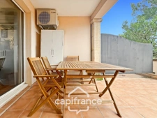 RENOVATED apartment WITH panoramic VIEW, double terrace of 30 m2, 2 bedrooms, new kitchen, parking space under the residence.