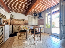 Authentic 118 m2 stone village house, air-conditioned, 50 m2 terrace, outdoor kitchen, double garage, attic, three beautiful bedrooms, 2 bathrooms, laundry room  