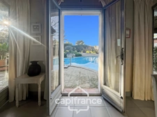 GOLF DE PONT  ROYAL, Villa de plain pied de 127 m² climatisée sur un terrain de 995 m², bordure de fairway, piscine