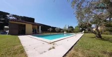LES TAILLADES, detached single-storey house of 210 m2 in the countryside, 4 bedrooms, on a plot of approximately 2900 m2, swimming pool