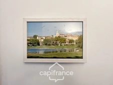 GOLF DE PONT  ROYAL, Villa de plain pied de 127 m² climatisée sur un terrain de 995 m², bordure de fairway, piscine