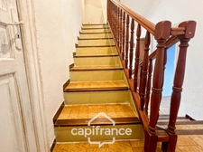 Authentic 118 m2 stone village house, air-conditioned, 50 m2 terrace, outdoor kitchen, double garage, attic, three beautiful bedrooms, 2 bathrooms, laundry room  