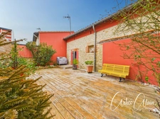 Maison de village 136 m² avec cours et garage au centre de Villefranche de Lauragais