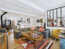Maison de village 136 m² avec cours et garage au centre de Villefranche de Lauragais