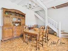 Maison bourgeoise 183 m² – jardin, 2 garages et double accès