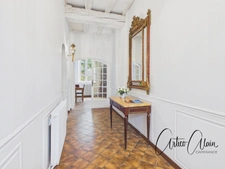 Maison bourgeoise 183 m² – jardin, 2 garages et double accès