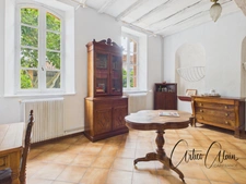Maison bourgeoise 183 m² – jardin, 2 garages et double accès