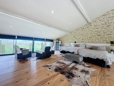 Dpt Haute Garonne (31), à vendre proche de VILLEFRANCHE DE LAURAGAIS maison en pierre de 676 m² - Terrain de 3 400m² 
