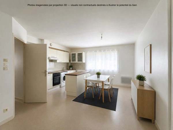 3 appartements disponibles — loyers HC de 613,29 € à 670,19 € — rendement brut de 4,76 % à 5,21 % — jusqu’à 5,21 % brut.