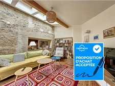 Dpt Haute Garonne (31), à vendre proche de Villefranche de Lauragais maison de village de 155m2 avec jardin