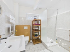 Maison de village 136 m² avec cours et garage au centre de Villefranche de Lauragais