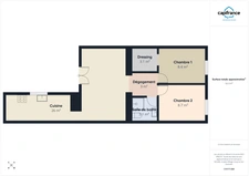 Appartement à vendre 3 pièces LABEGE (31)