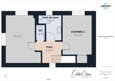 Maison à vendre 3 pièces avec extérieur et garage