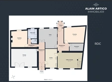 Maison bourgeoise 183 m² – jardin, 2 garages et double accès
