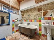 Dpt Haute Garonne (31), à vendre proche de Villefranche de Lauragais maison de village de 155m2 avec jardin
