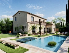 Charmante Maison en pierre apparente, 4 suites, piscine, au calme à moins de 10 min du centre ville