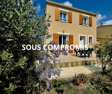 SOUS COMPROMIS - Maison 102 m2 - 300 m2 de terrain au calme 