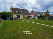 **CALONNE-SUR-LA-LYS – INDIVIDUELLE SEMI PLAIN-PIED – 143 M² – 5 CHAMBRES – TERRAIN 1 385 M² – GARAGE 50 M²**