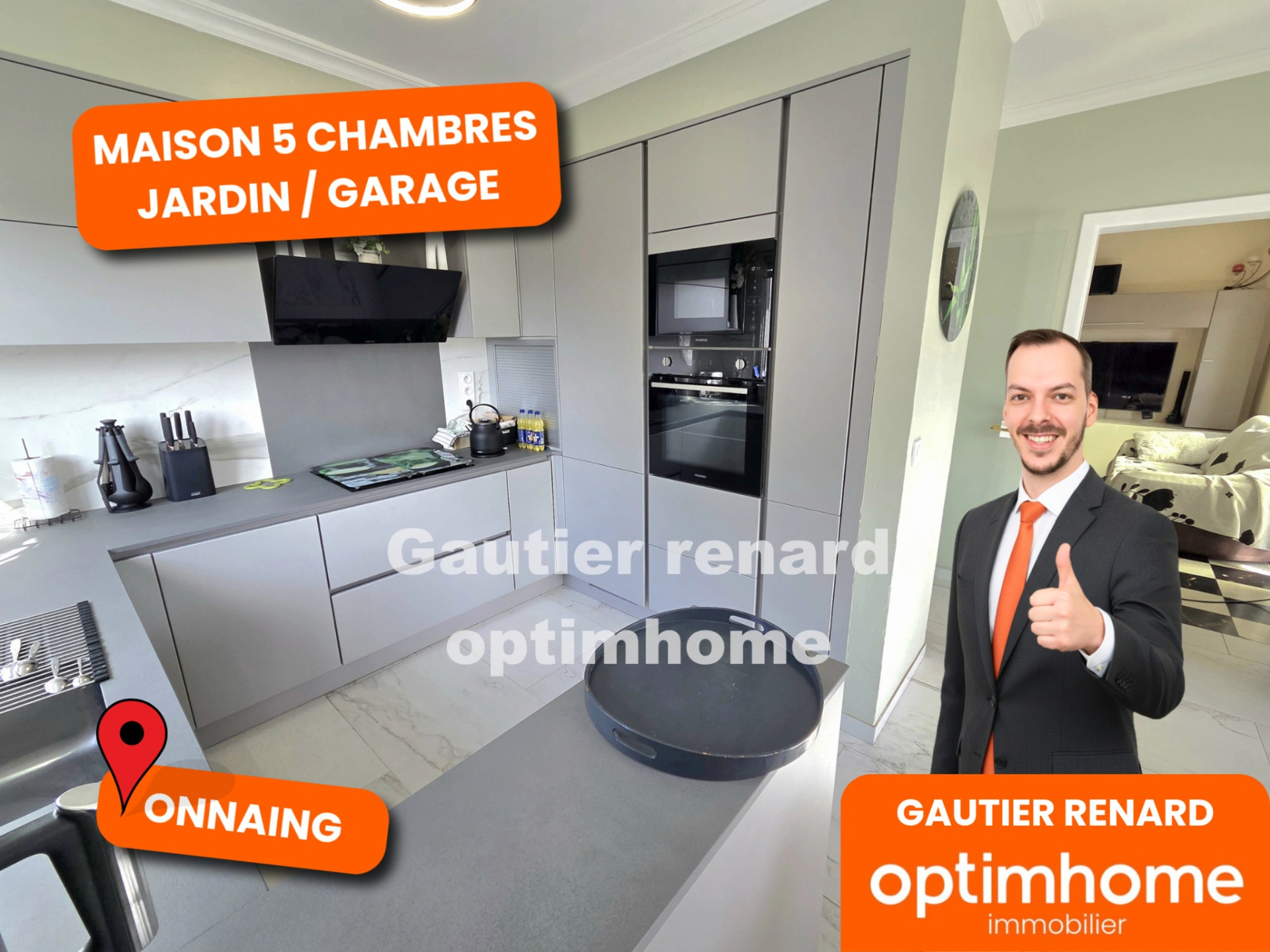 Maison 6 pièces 133 m² · à Onnaing · 133 m² · 273 700 €