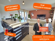 Appartement à vendre 3 pièces MARLY (59)
