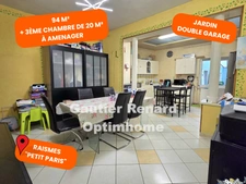 Maison à vendre 4 pièces RAISMES (59) – Quartier Petit Paris – Secteur calme