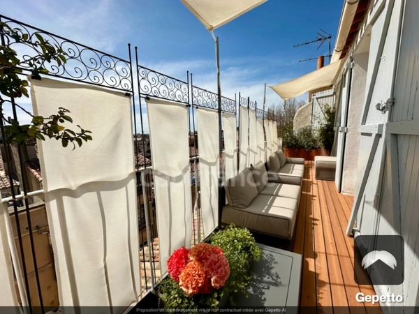 AIX EN PROVENCE PRECHEURS - Duplex dernier étage- Terrasses - Ascenseur Garage et projet 3D