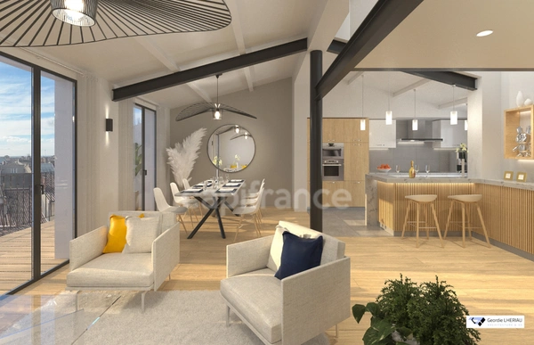 AIX EN PROVENCE PRECHEURS - Duplex dernier étage- Terrasses - Ascenseur Garage et projet 3D