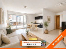 Appartement T3 lumineux avec grand  balcon et parking sécurisé – Montpellier 