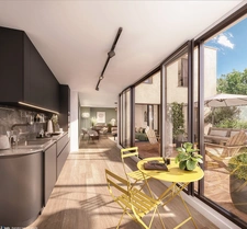 Programme immobilier neuf de 4 lots à Paris (75020)