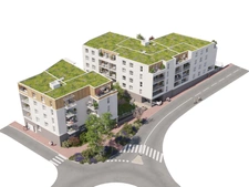Programme immobilier neuf de 40 lots à Petit-Couronne (76650)