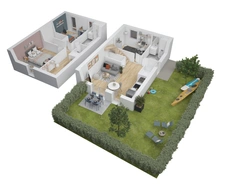 Programme immobilier neuf de 6 lots à Équihen-Plage (62224)