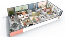 Programme immobilier neuf de 23 lots à Le Pont-de-Claix (38800)