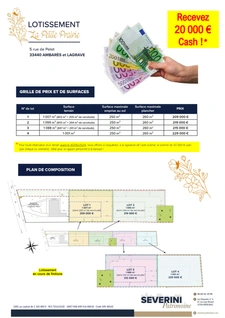 Programme immobilier neuf de 4 lots à Ambarès-et-Lagrave (33440)