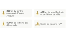Programme immobilier neuf de 3 lots à Metz (57000)