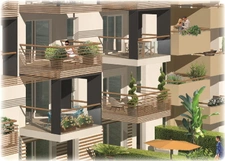 Programme immobilier neuf de 3 lots à Saint-Laurent-du-Var (06700)