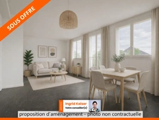 Appartement à vendre - 2 CHAMBRES (POSSIBLE 3) - PLEIN CENTRE SAINT CYR SUR LOIRE 