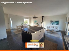Maison contemporaine de plain-pied – 85 m² – Grand terrain – Campagne normande