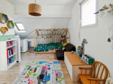 02790 SERAUCOURT LE GRAND - MAISON INDIVIDUELLE - CUISINE EQUIPEE - 2 CHAMBRES - CLASSE D  - JARDIN - GARAGE