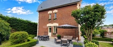 02800 ANGUILCOURT-LE SART- Maison individuelle de charme – 4 chambres - DPE C - cuisine aménagée - Garage -  jardin 