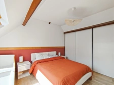 02790 SERAUCOURT LE GRAND - MAISON INDIVIDUELLE SANS TRAVAUX - CUISINE EQUIPEE - 2 CHAMBRES - CLASSE D  - JARDIN - GARAGE