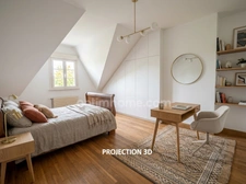 02100 NEUVILLE SAINT-AMAND - Maison de caractère au charme de l’ancien 332m2 - 4 chambres - Vie de plain-pied - Salle de réception 70 m² - Mezzanine - Grand garage