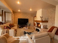 EXCLUSIVITE-02440 MONTESCOURT LIZEROLLES - MAISON 155m2 - VIVABLE DE PLAIN PIED- 3 CHAMBRES - AUCUNE MITOYENNETE- JARDIN - CLASSE D