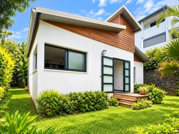  SAINT PIERRE (974), Maison à vendre 4 pièces de 87 m², terrasse, Jacuzzi sur parcelle totale de 412 m²