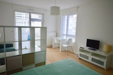 Grand studio avec Balcon au calme 