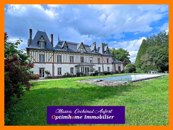 Domaine avec ancien Pavillon de Chasse sur 8 hectares à 25min de Verneuil sur Avre dans l'Orne 