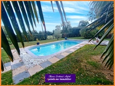 Magnifique propriété avec 2 maisons et piscine sur 3 hectares à 15min de BERNAY