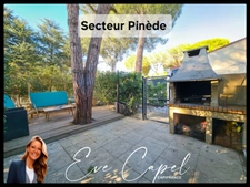 House for sale, 3 rooms, LE CAP D'AGDE (34), PINEDE, 2-room bungalow with mezzanine and private parking space in a residence with swimming pool