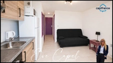 Appartement à vendre 2 pièces LE CAP D'AGDE (34), rez-de-jardin Studio-cabine avec parking privatif, quartier Saint Martin 