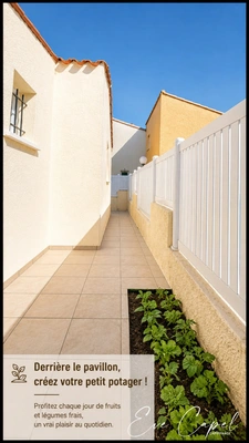 Maison à vendre 3 pièces LE CAP D'AGDE (34), Maison avec 2 Chambres + Mezzanine et PARKING PRIVATIF 