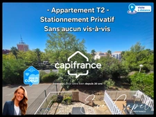 Appartement à vendre 2 pièces LE CAP D'AGDE (34) -  T2 avec terrasse couverte sans vis-à-vis + parking privatif 